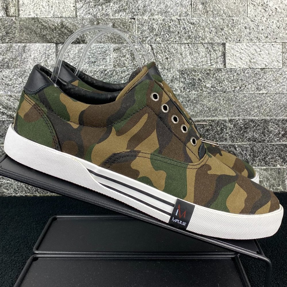 Impulse Sport Culture Zipper Green Camo Canvas